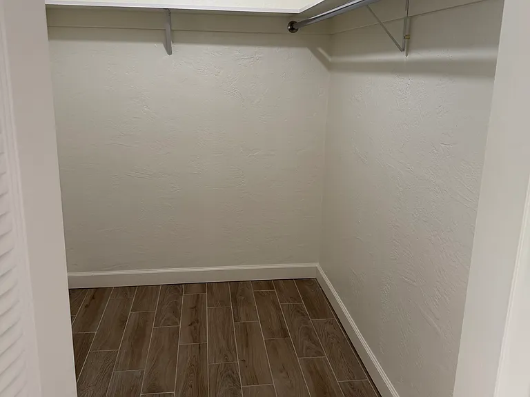 Large walk-in closet