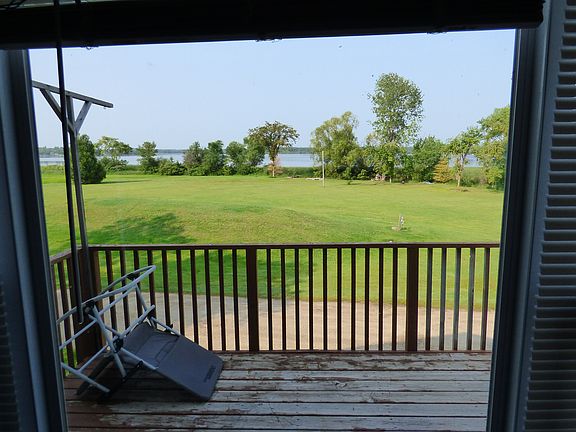 View of the lake from appt