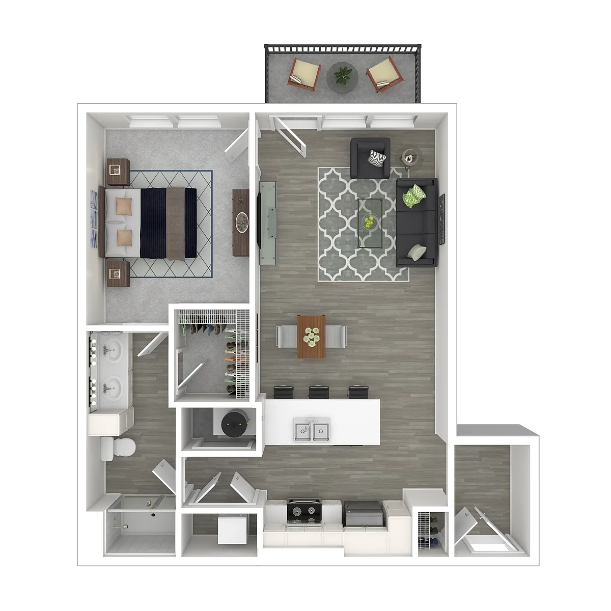 Floor plan A8 Foster