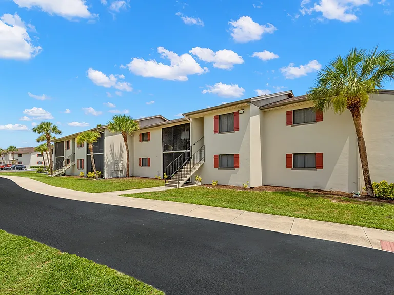 Building Exterior with Sidewalk