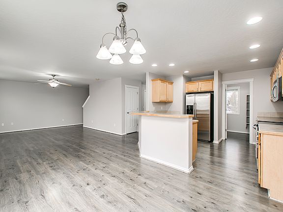 Kitchen & family room