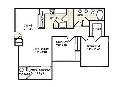 Floor plan Lustrous