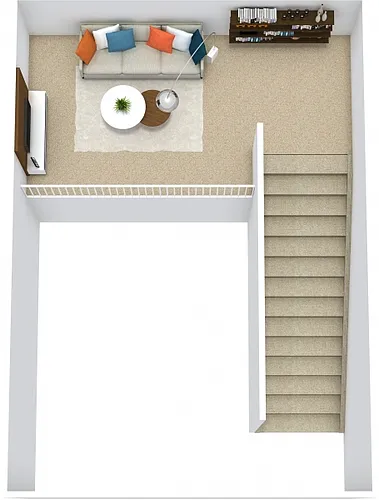 Floor plan The Cancun w/ Loft