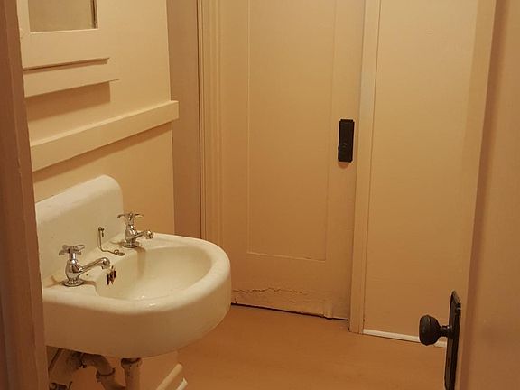 Bathroom, new wood laminate, paint,fixtures,faucets. 
