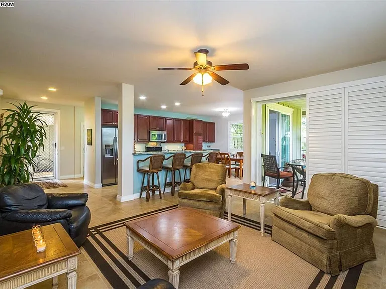 Front entry and living area