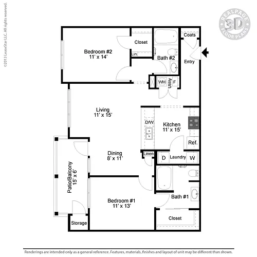 Floor plan Sugar II