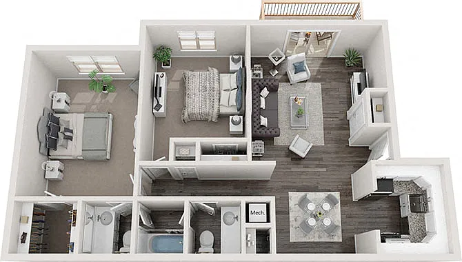 Floor plan Downtown