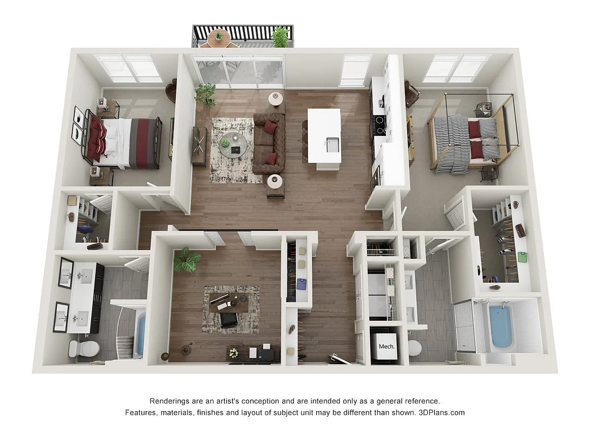 Floor plan C1