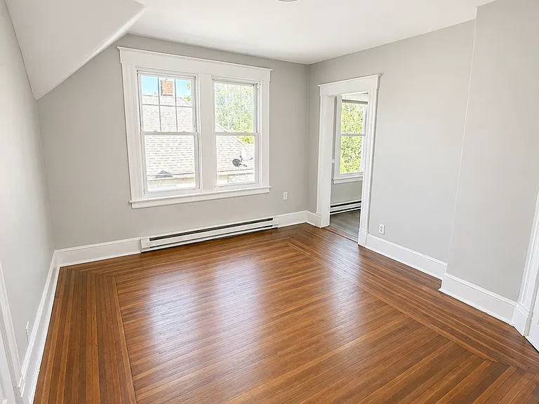 Refreshed living room with new paint.