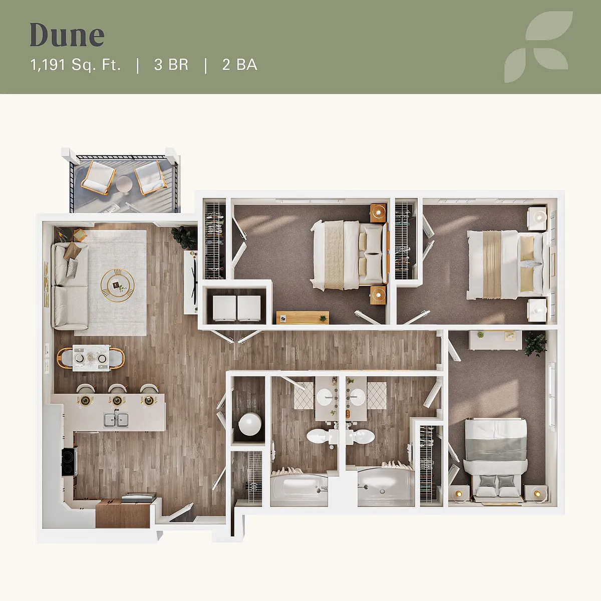 Floor plan Dune