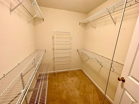 Primary walk-in closet