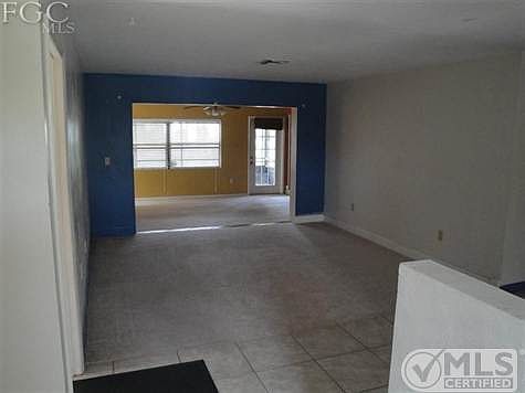 Formal living room and family room.