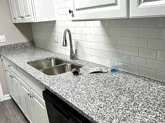 Renovated Kitchen at Bradford Park Apartments-Greenville, NC