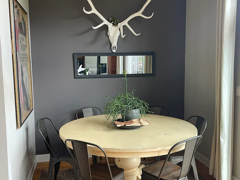 Dining nook off the kitchen