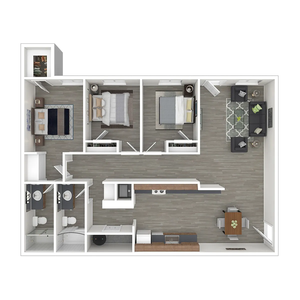 Floor plan 3X2