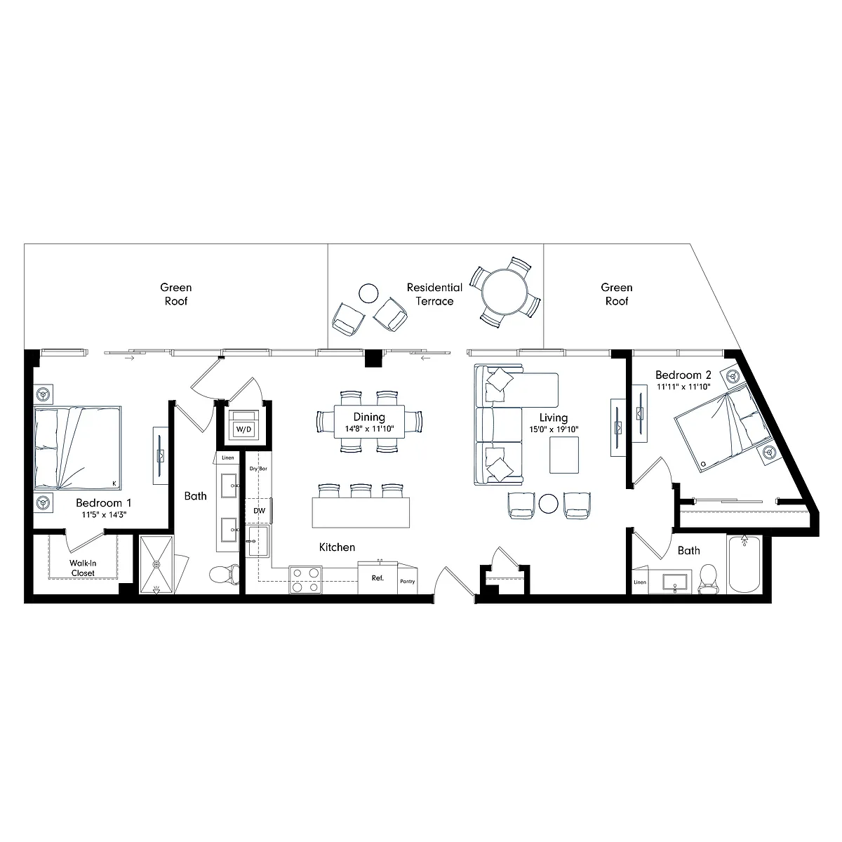 Floor plan PHB3