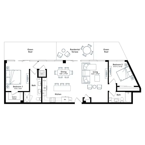 Floor plan PHB3