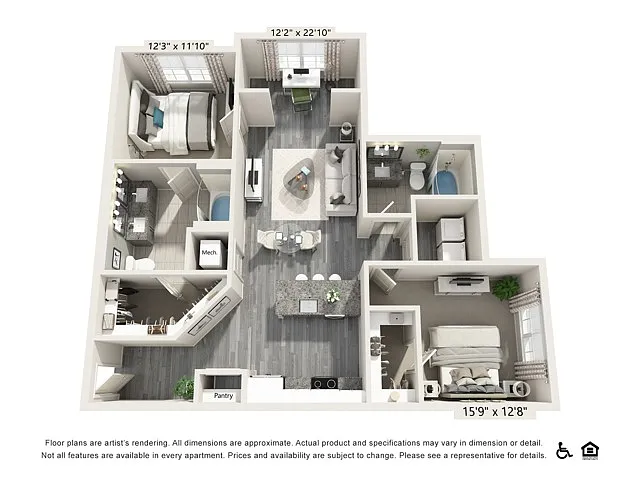 Floor plan B1-S