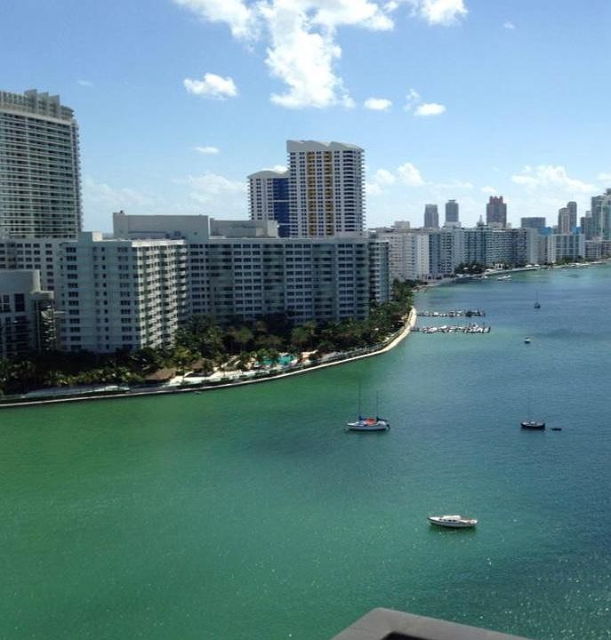 view from apt balcony