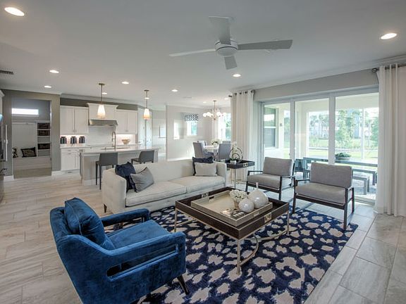 Model Rep- Open Living Area