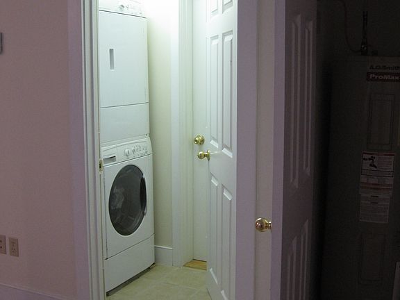 laundry next to unit