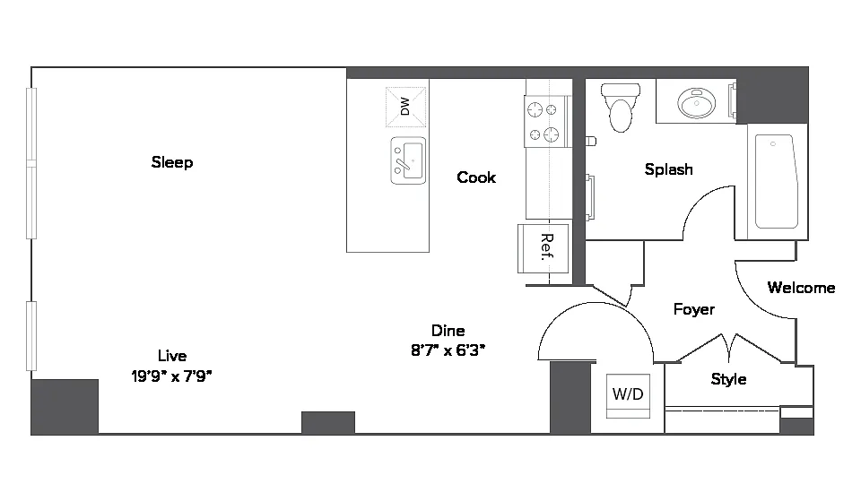 Floor plan S5T