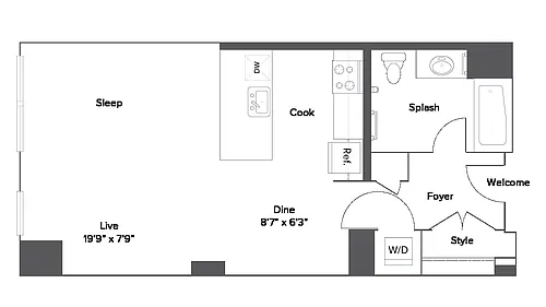 Floor plan S5T