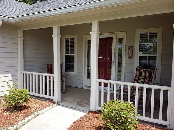 Porch comes with 2 rocking chairs!