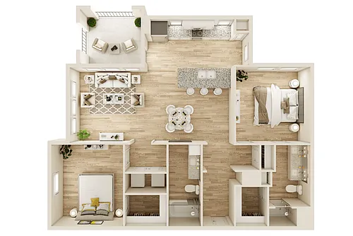 Floor plan B2-S