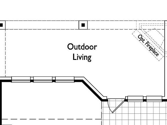 Optional Extended Outdoor Living