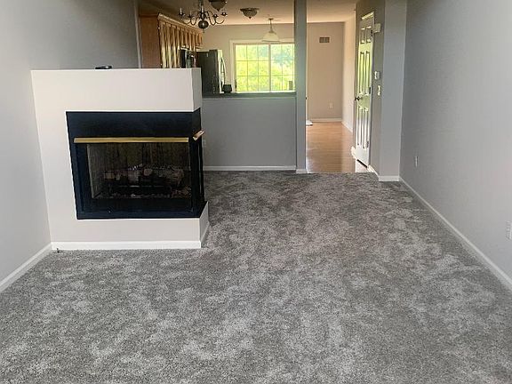 Great Room with gas fireplace upgrade.