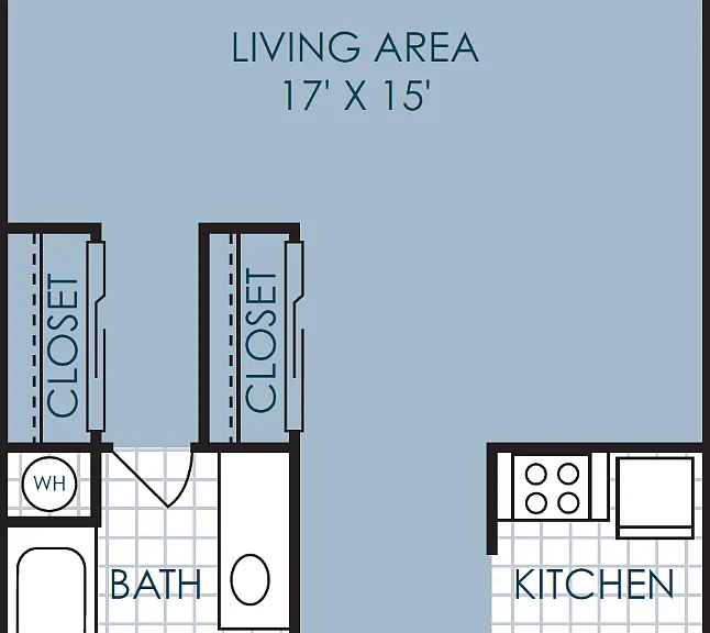 Studio Floorplan Diagram