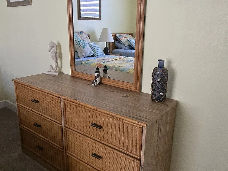 1st floor bedroom with dresser