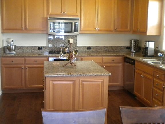 Granite Counters & Steel Appliances