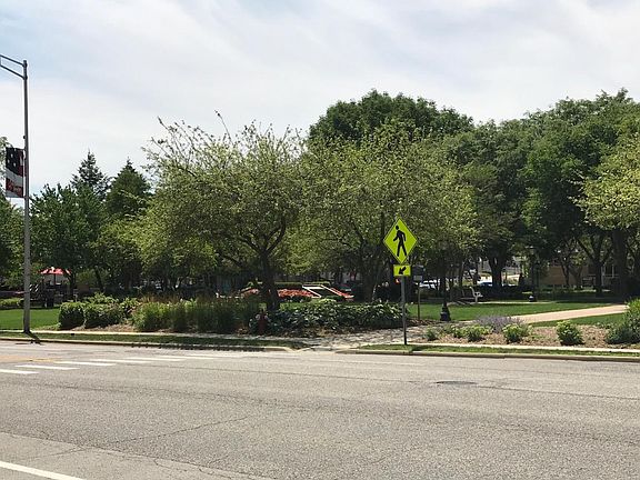 North School Park across the street
