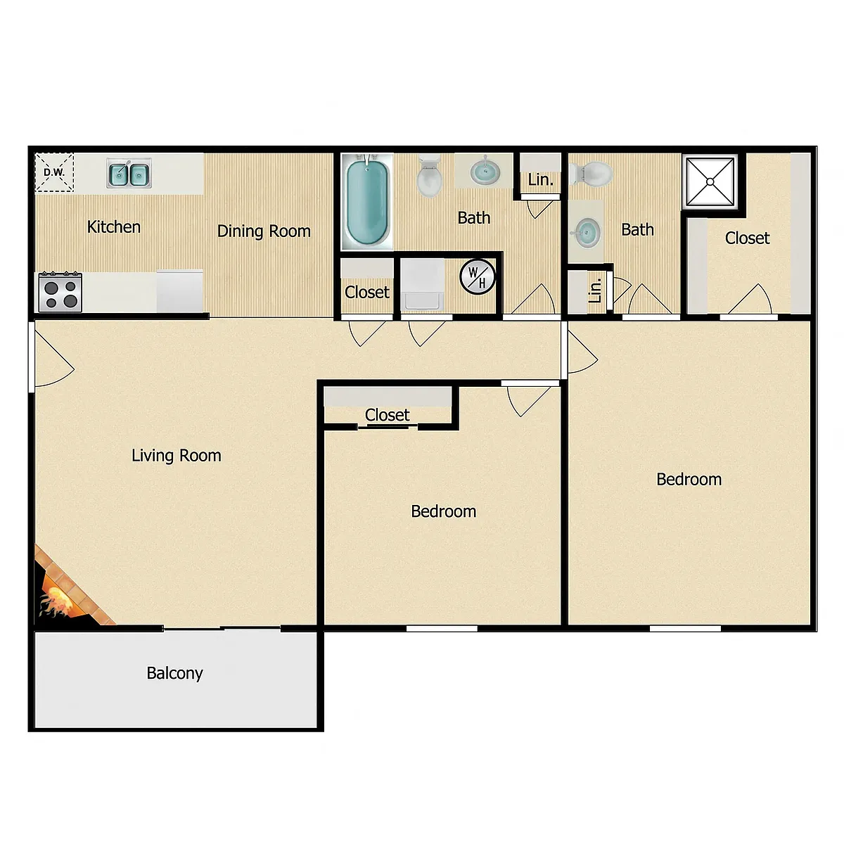 Floor plan Juniper