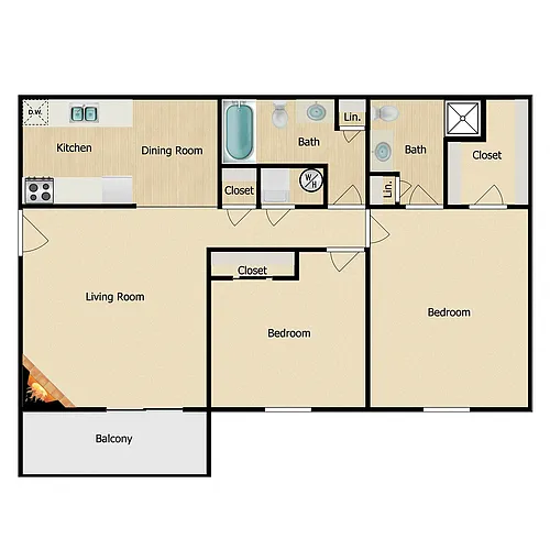 Floor plan Juniper