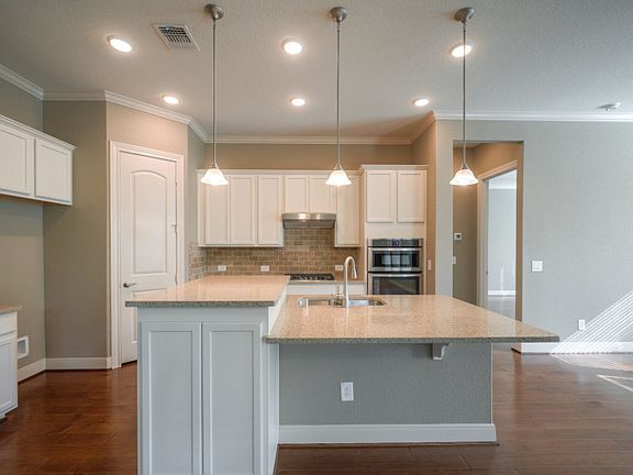 Pendant Lights over Island