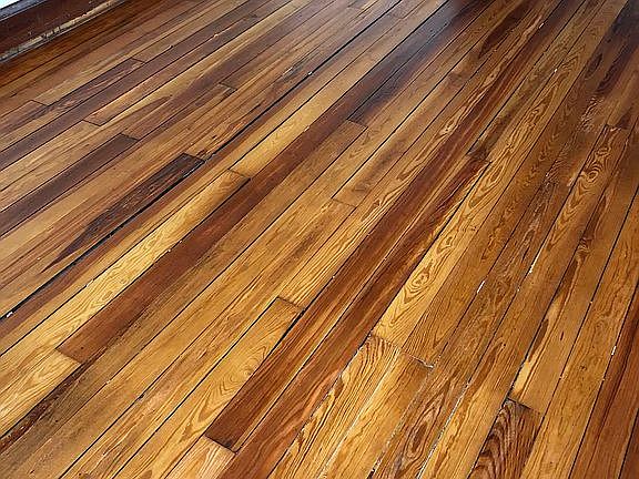 Refinished floors
