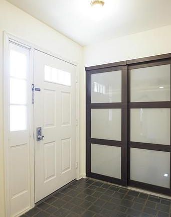 Fantastic hall closet in the foyer