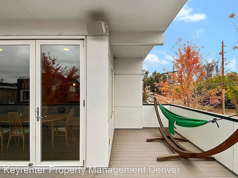 Second floor outdoor space - hammock included