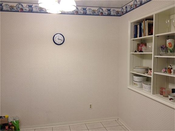 dining area with built ins