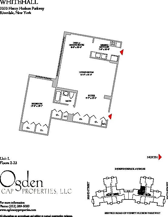 2nd image of 3333 Henry Hudson Pkwy APT 19L