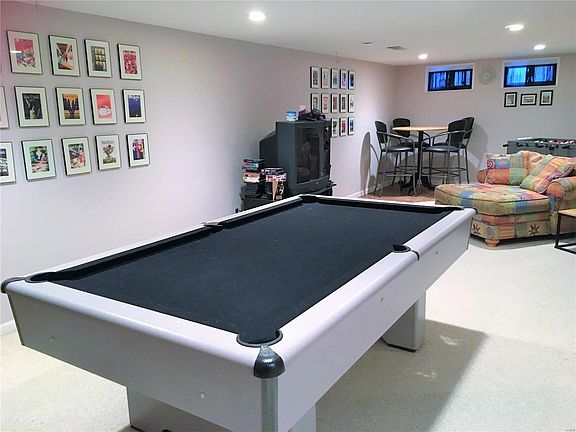 Finished basement.  Perfect for recreation or Man cave.
