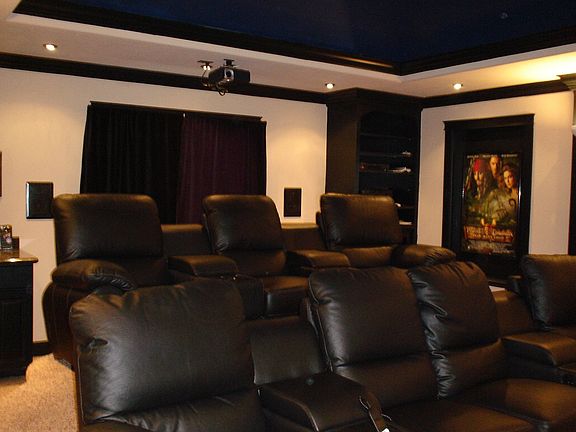 Custom Home Theater room