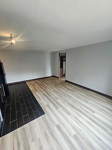 Floor plan Downtown Facing 1 Bedroom