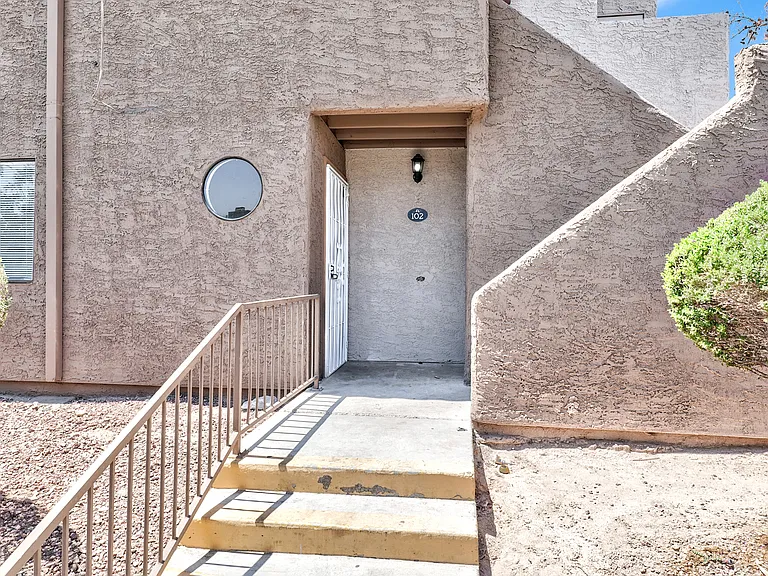 #GuardianRealty 2974 Juniper Hills #102 Las Vegas Condo Rental front door_08072025