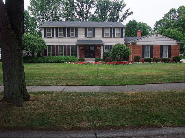 Front view from street