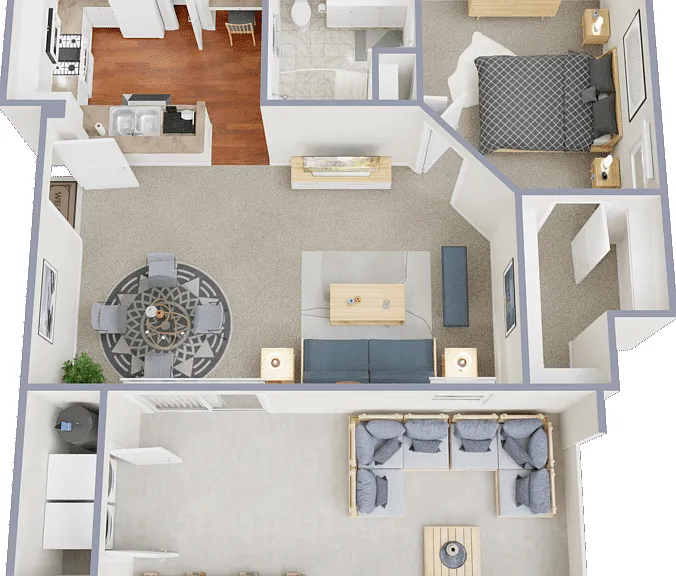 Plan 1 Floorplan Diagram