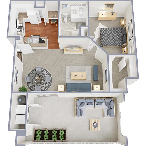 Floor plan Plan 1